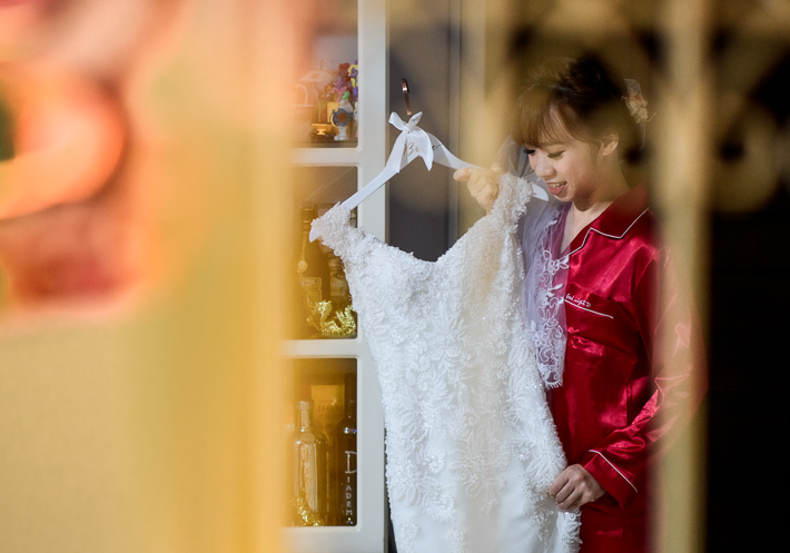 Bride with Gown